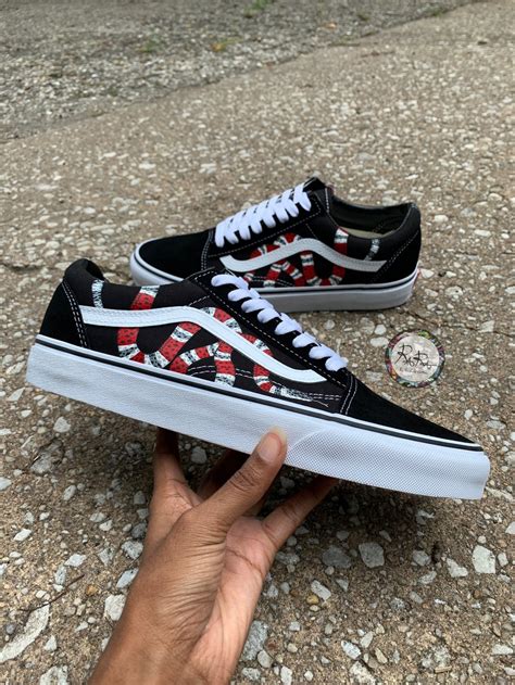 vans x gucci snake.